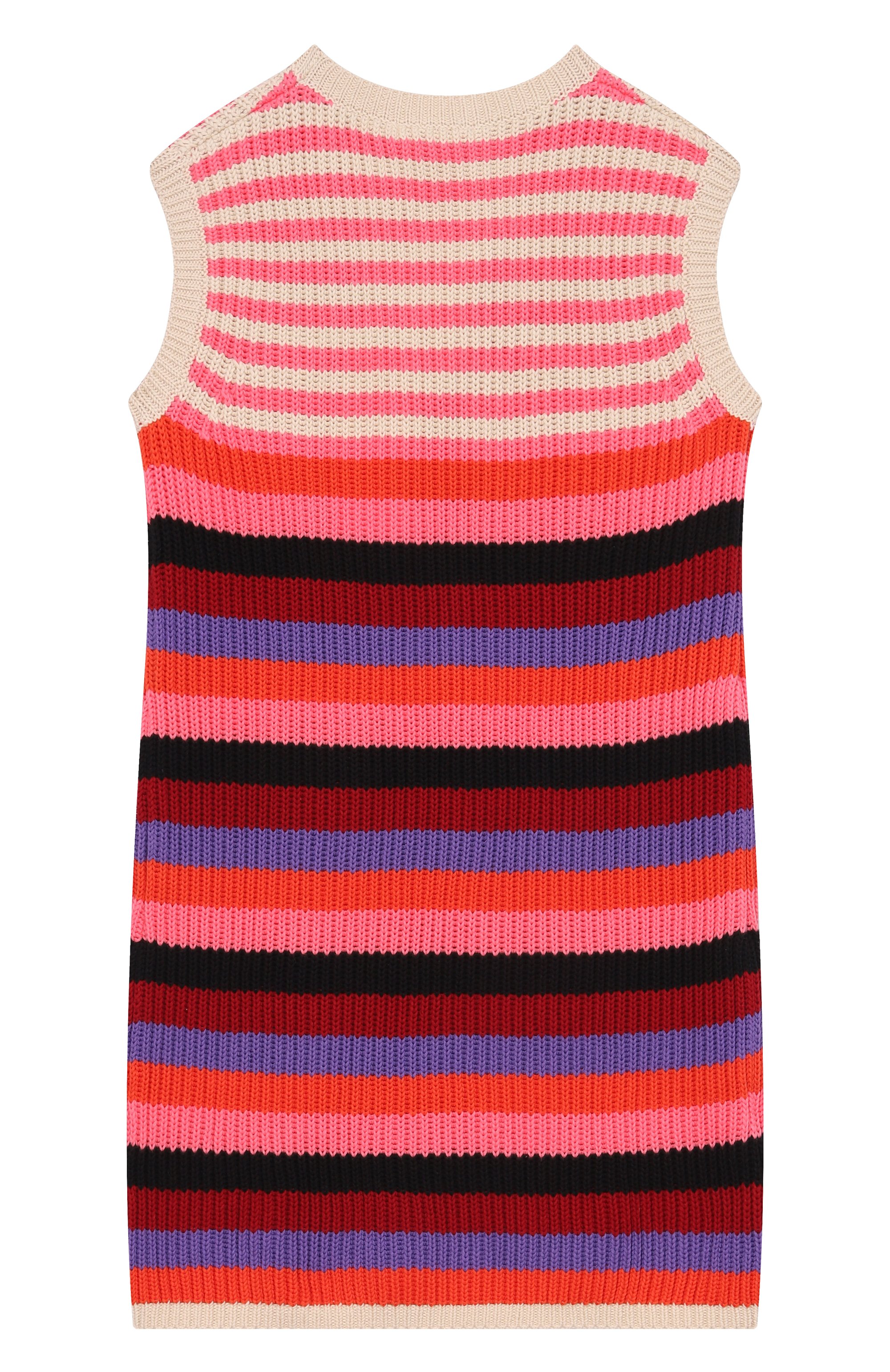 Хлопковое платье MARNI розового цвета по цене 22650 руб., арт. M01817/M00X1, фото 2 Хлопковое платье MARNI, арт. M01817/M00X1, фото 2