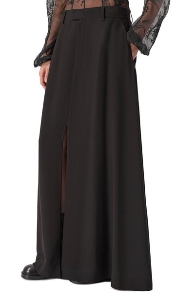 Юбка из вискозы ANN DEMEULEMEESTER, арт. B0014268/FA558, фото 3
