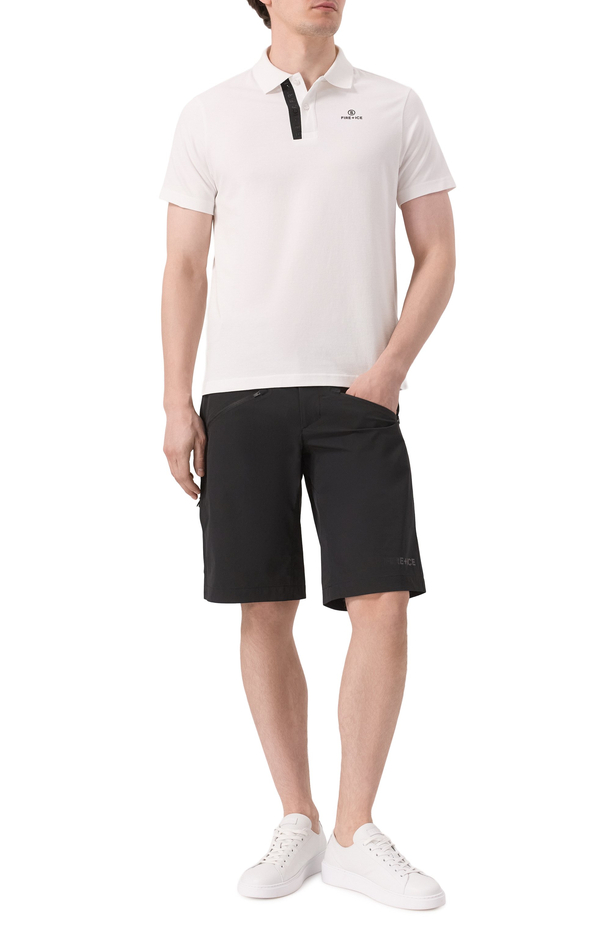 Хлопковое поло BOGNER FIRE+ICE, арт. 54377310, фото 2