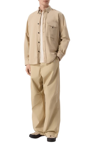 Мужская хлопковая футболка STONE ISLAND, арт. L1S152100001/S0284