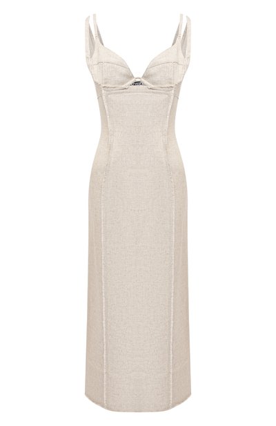 Платье из вискозы и льна JACQUEMUS, арт. 203DR06/124140, фото 1