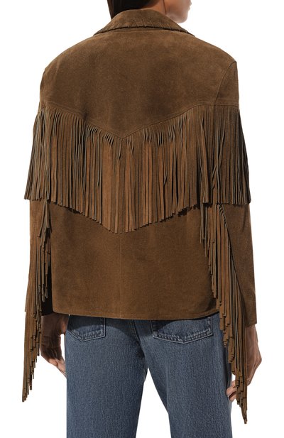 Замшевая куртка ISABEL MARANT, арт. 24H/VE0439FA-B4B09I, фото 4