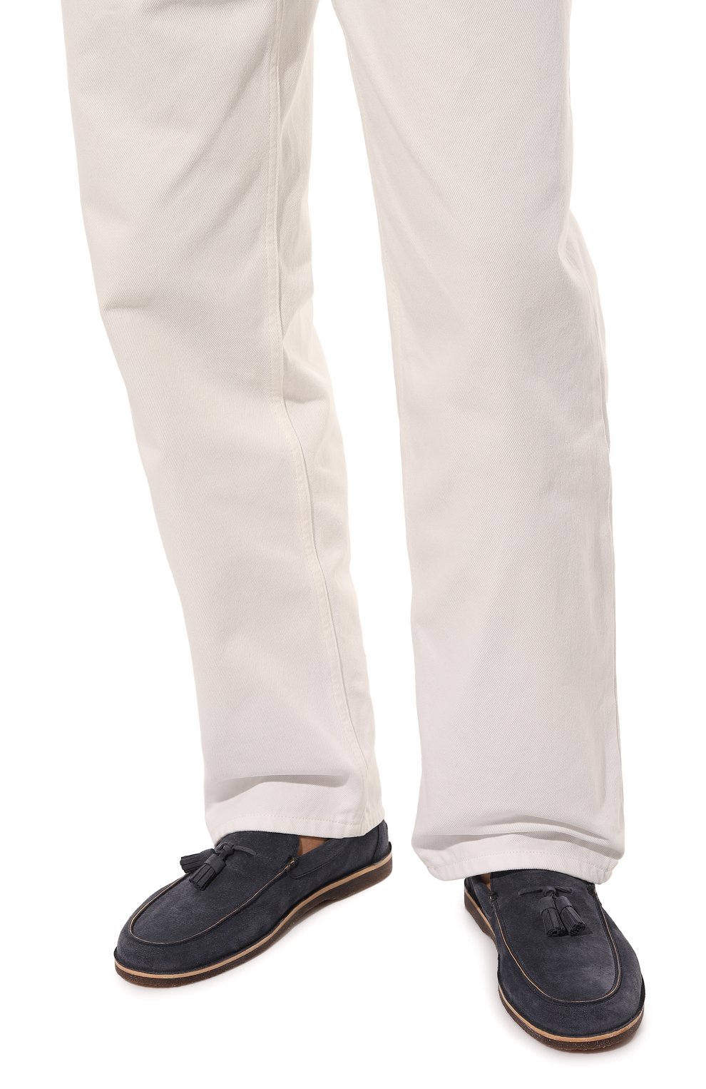 Замшевые лоферы BRUNELLO CUCINELLI, арт. MZUCCLS780, фото 3