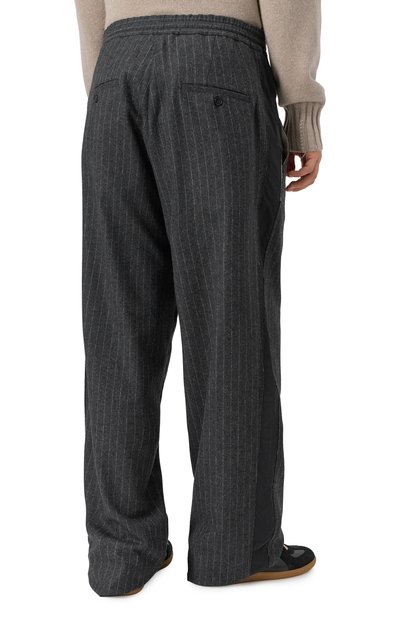 Брюки из шерсти и хлопка ISABEL BENENATO, арт. UW42F25, фото 4