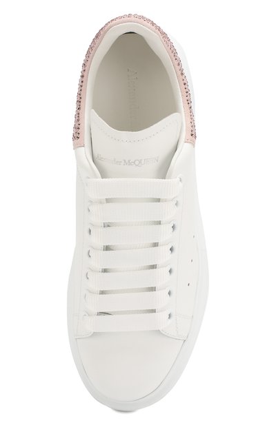 Кожаные кеды ALEXANDER MCQUEEN, арт. 559693/WHTQM, фото 5