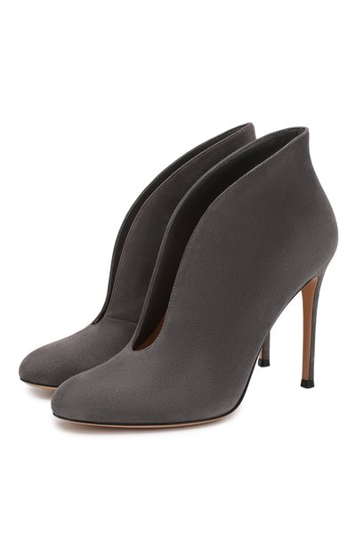 Замшевые ботильоны vamp GIANVITO ROSSI, арт. G29450/SUEDE, фото 1