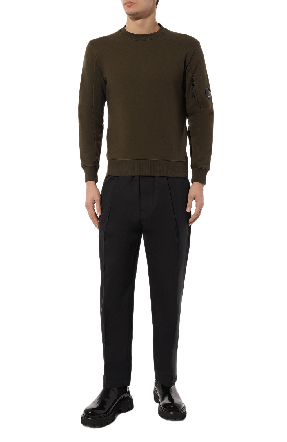 Хлопковый свитшот C.P. COMPANY, арт. 16CMSS022A005086W, фото 2