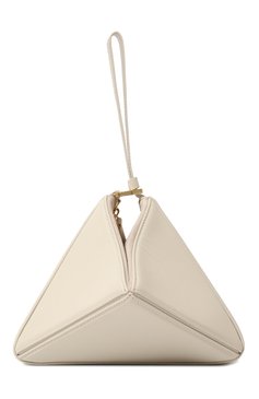 Женская сумка flex mini MLOUYE кремвого цвета, арт. 10-057 | Фот�о 7 (Сумки-технические: Сумки top-handle; Материал: Натуральная кожа; Материал сплава: Проставлено; Размер: mini; Драгоценные камни: Проставлено)