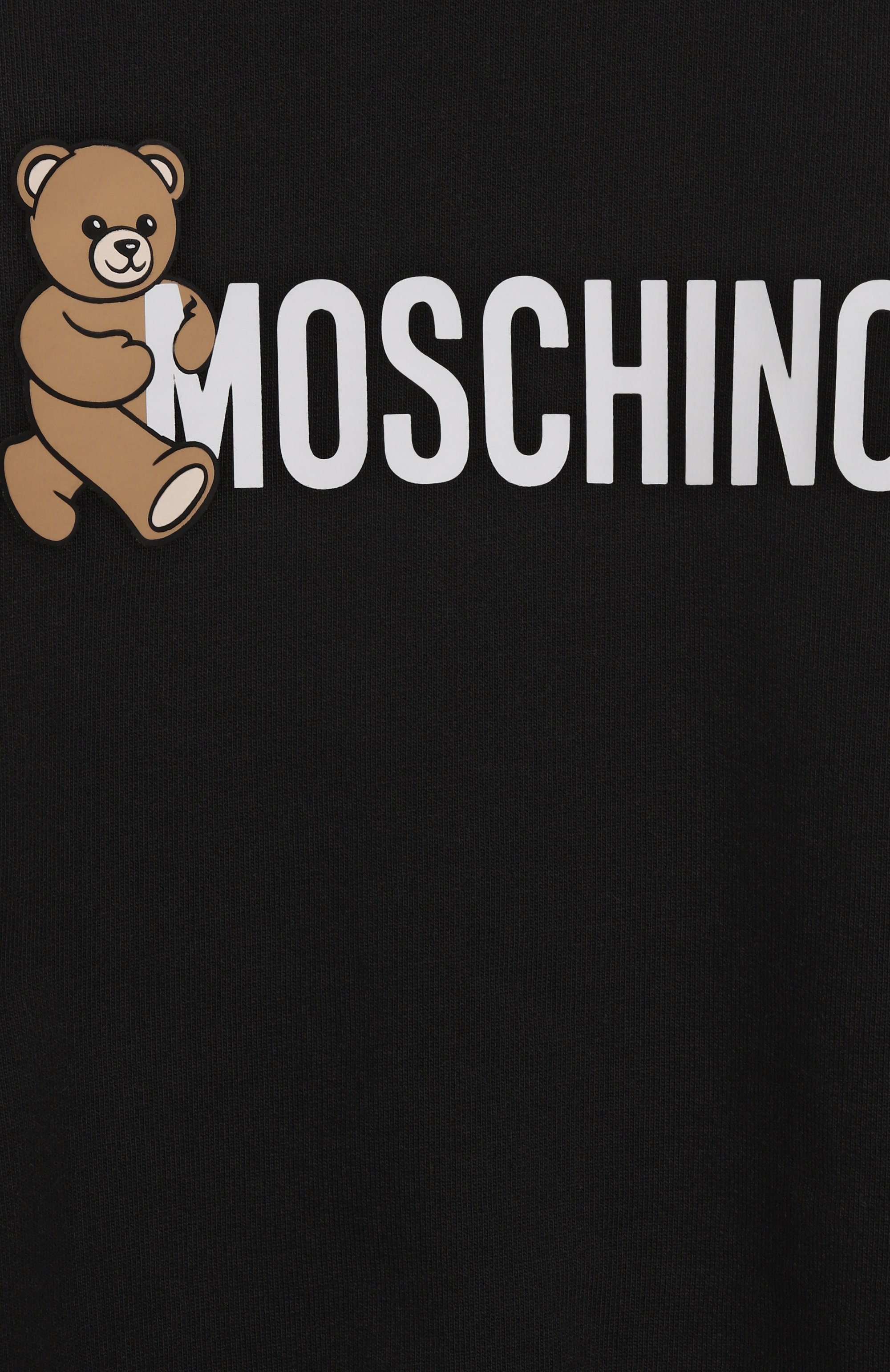 Хлопковый свитшот MOSCHINO, арт. HPF08V/LCA83/4-8, фото 3