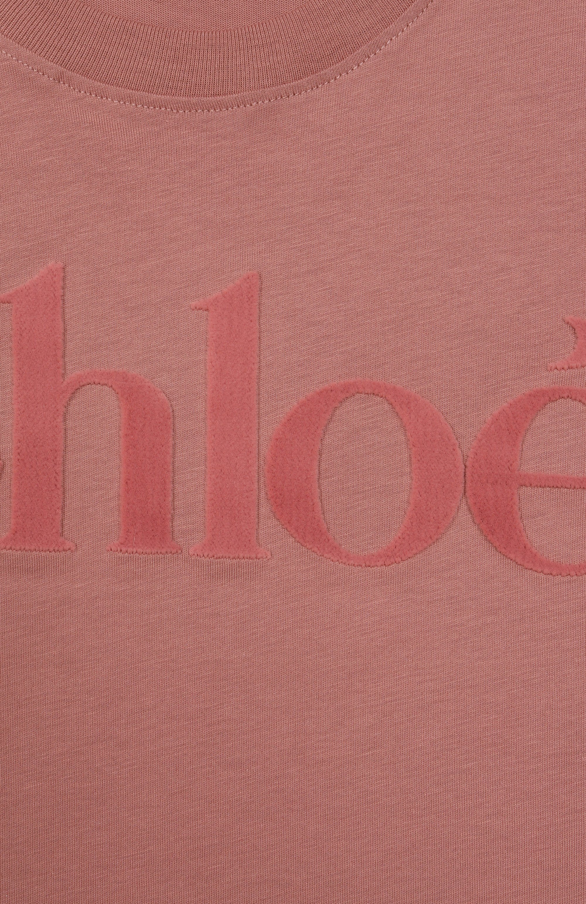 Хлопковая футболка CHLOÉ, арт. C20652, фото 3