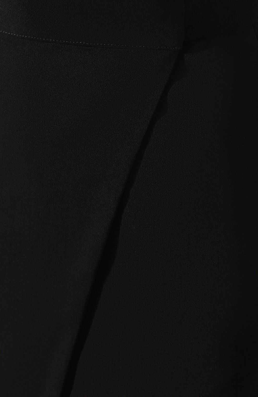 Шерстяные брюки MM6 черного цвета по цене 44700 руб., арт. S52KA0245/S52209, фото 5 Шерстяные брюки MM6, арт. S52KA0245/S52209, фото 5