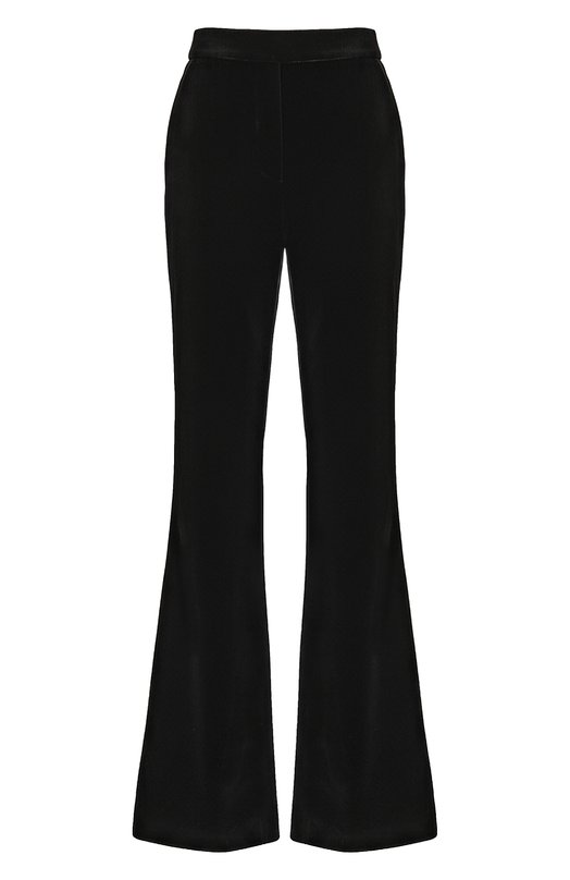 Бархатные брюки Max Mara Studio VETRIN0 Чёрный VETRIN0