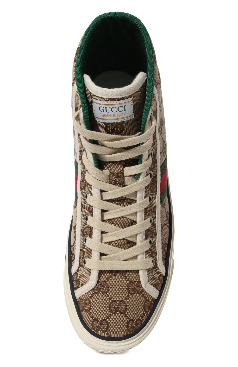 Текстильные кеды tennis 1977 GUCCI, арт. 627838 HVK70, фото 6