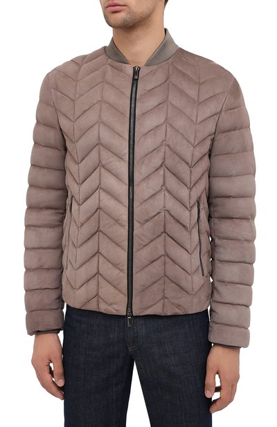 Замшевый бомбер GIORGIO ARMANI, арт. 9SR84P/9SP84, фото 3