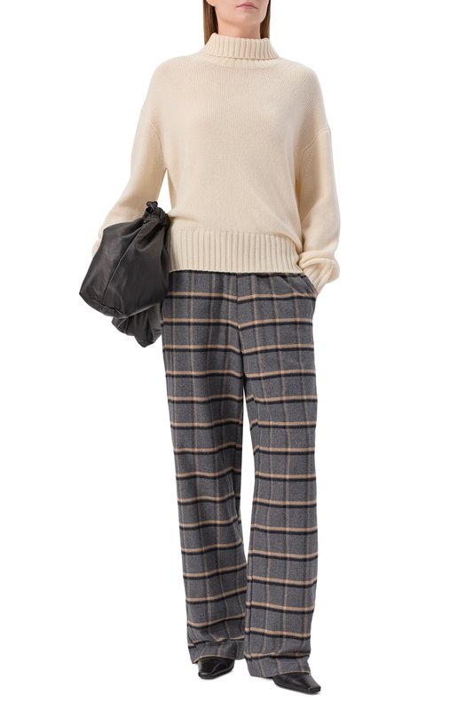 Хлопковые брюки Academia LUNA/75DM1 Серый  LUNA/75DM1 Фото 2