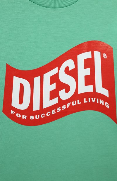 Хлопковая футболка DIESEL, арт. K00348/00YI9, фото 3