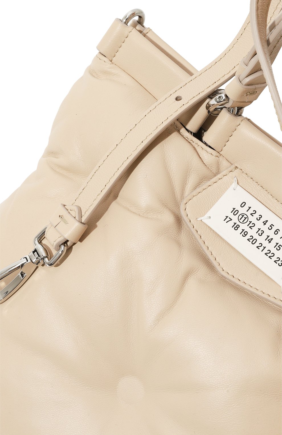 Сумка glam slam small MAISON MARGIELA кремового цвета по цене 224500 руб., арт. S56WD0133/P4300, фото 3 Сумка glam slam small MAISON MARGIELA, арт. S56WD0133/P4300, фото 3