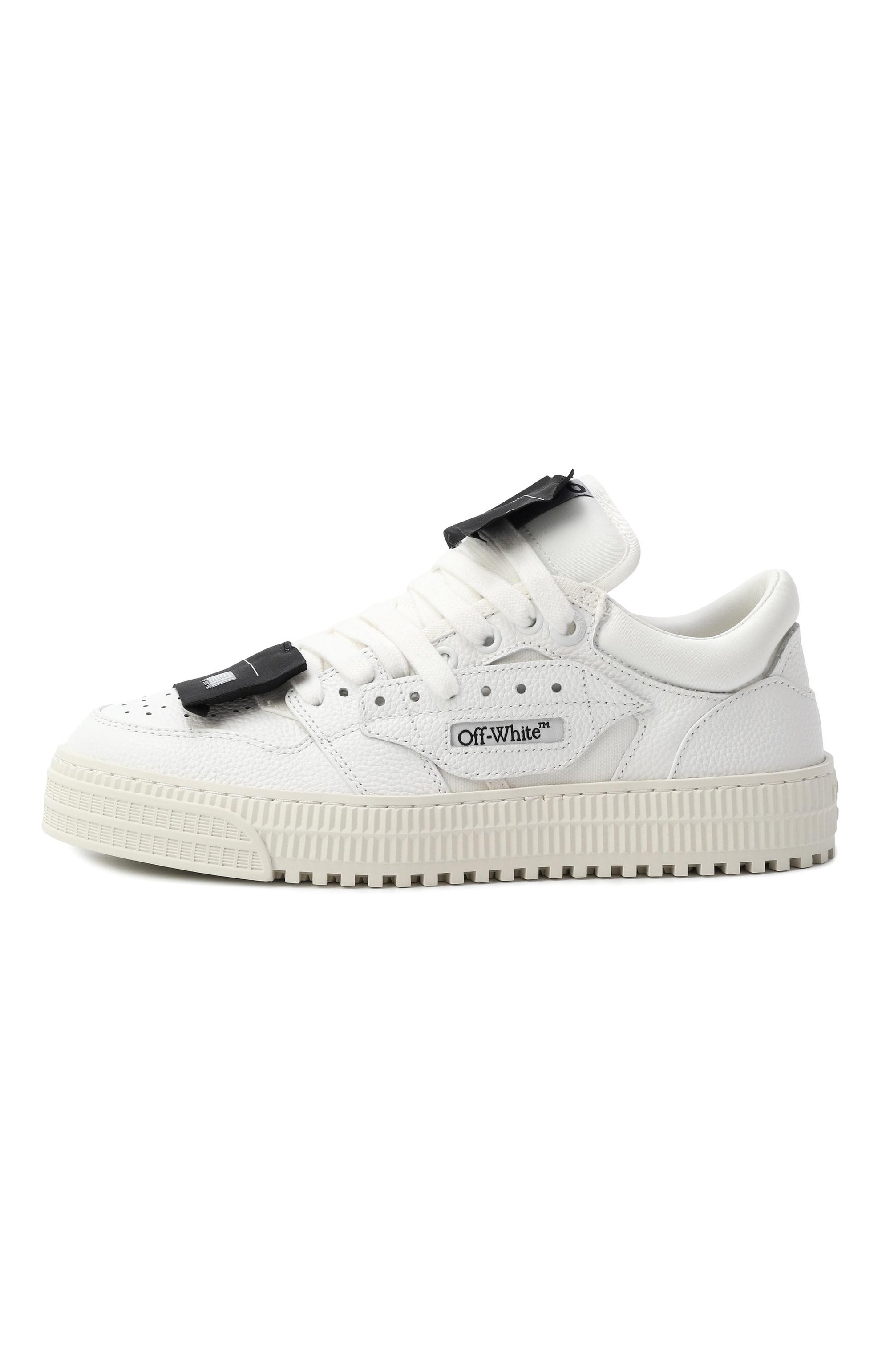 Кожаные кеды 3.0 off court OFF-WHITE, арт. 0WIA28EC99LEA0010110, фото 4