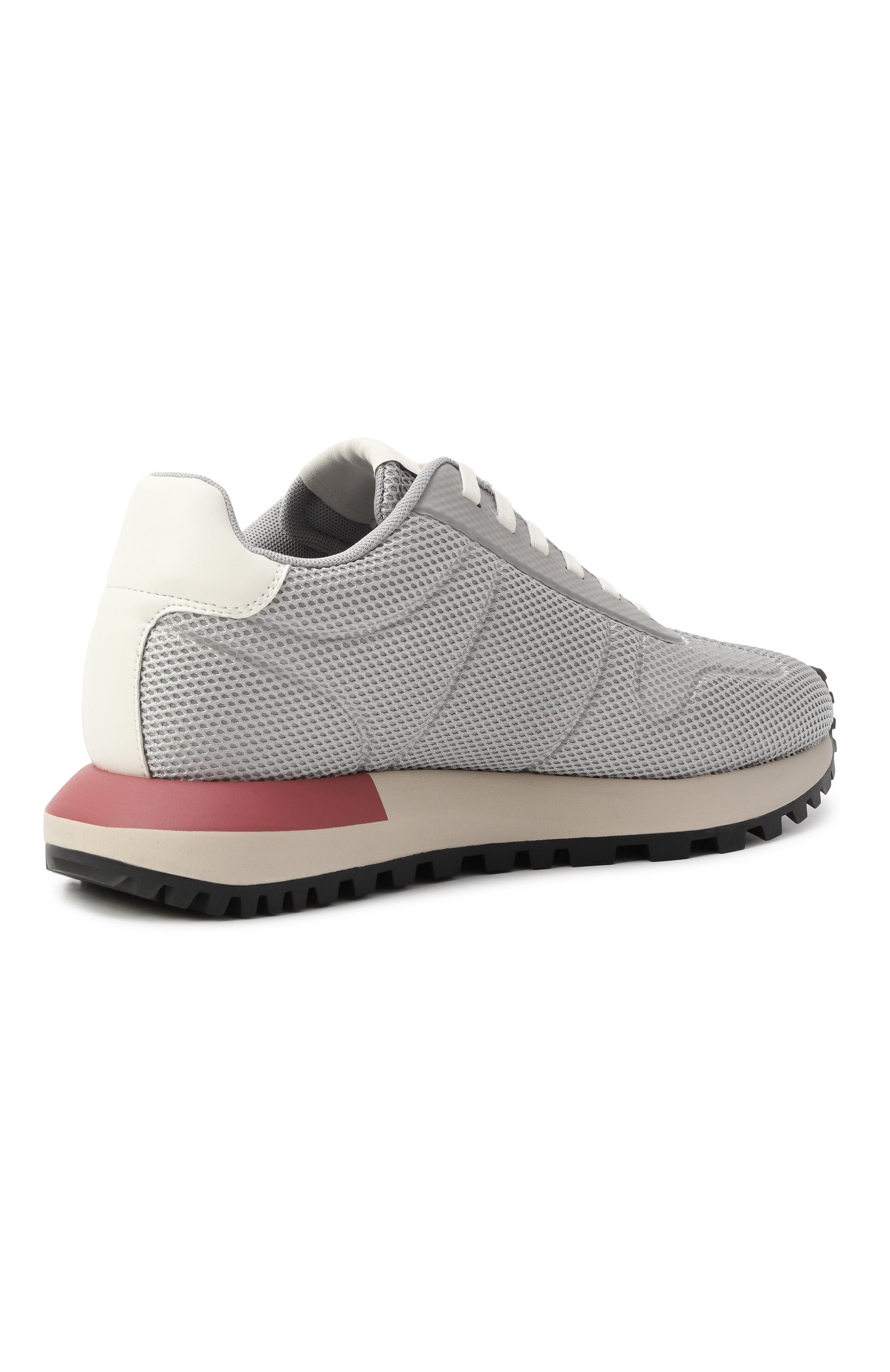 Текстильные кроссовки EMPORIO ARMANI, арт. X4X684/XR324, фото 5