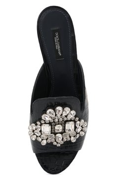 Кожаные сабо bianca DOLCE & GABBANA, арт. CZ0081/C2G15/CNIL, фото 5