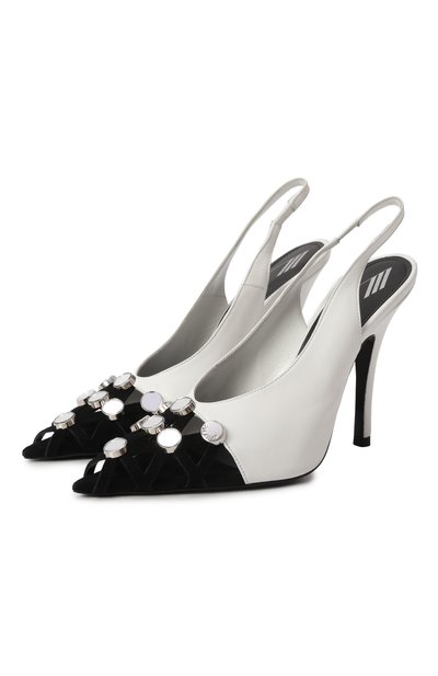 Женские кожаные туфли fiona 105 THE ATTICO, арт. 248WS812/L102S