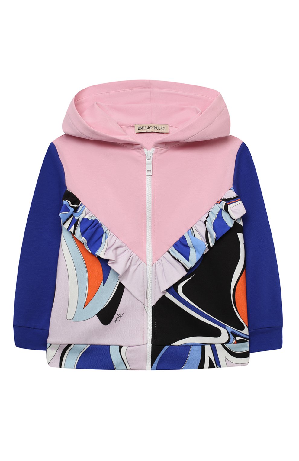 Хлопковая толстовка EMILIO PUCCI, арт. 9N4070/NE020/2-4, фото 1