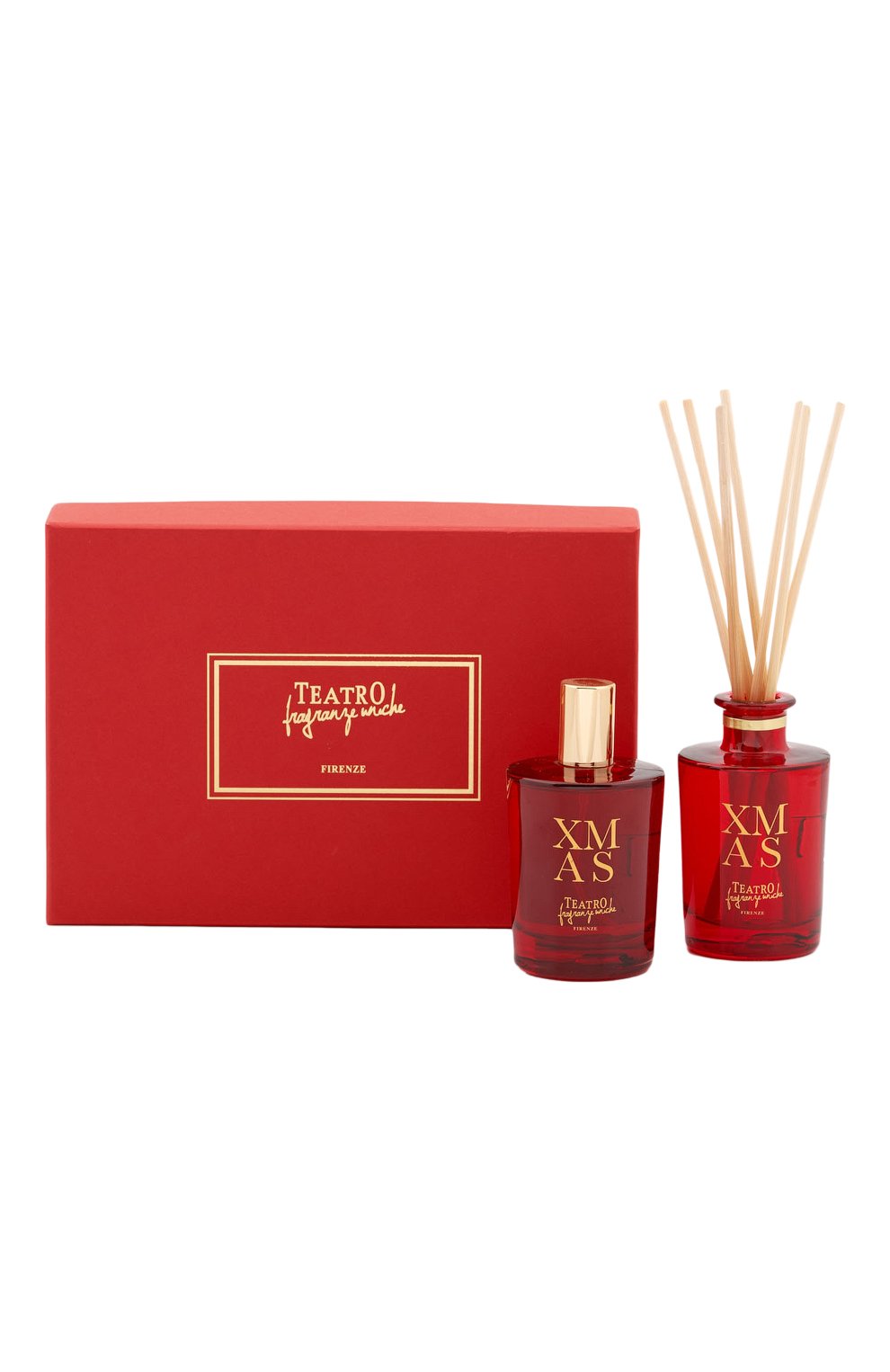 Подарочный набор xmas christmas collection mini sinfonia диффузор + спрей (100+100ml) TEATRO бесцветного цвета по цене 10000 руб., арт. MINISINFS-XMTFU, фото 1 Подарочный набор xmas christmas collection mini sinfonia диффузор + спрей (100+100ml) TEATRO, арт. MINISINFS-XMTFU, фото 1