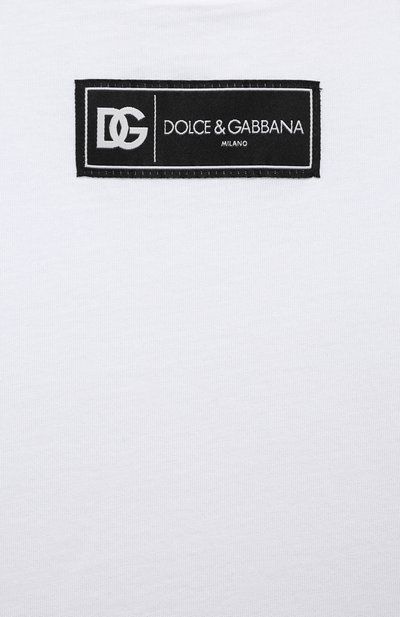 Хлопковая футболка DOLCE & GABBANA, арт. L4JTE0/G7M4F/2-6, фото 3