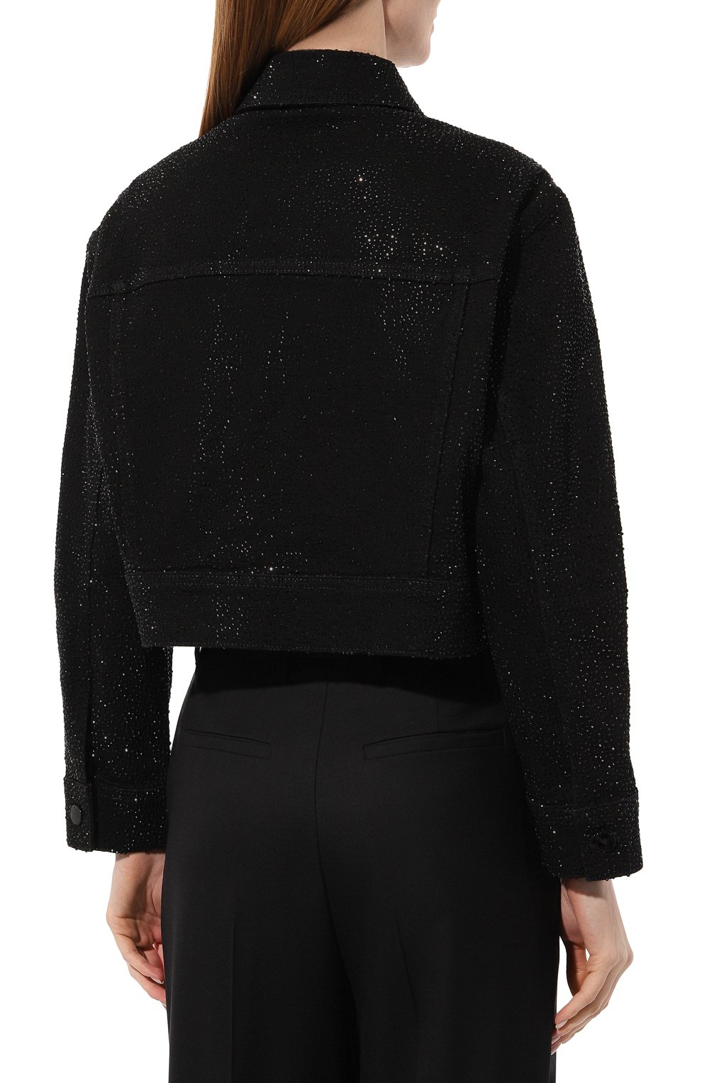 Жакет с отделкой стразами EMPORIO ARMANI, арт. 6R2B83/2DAFZ, фото 4