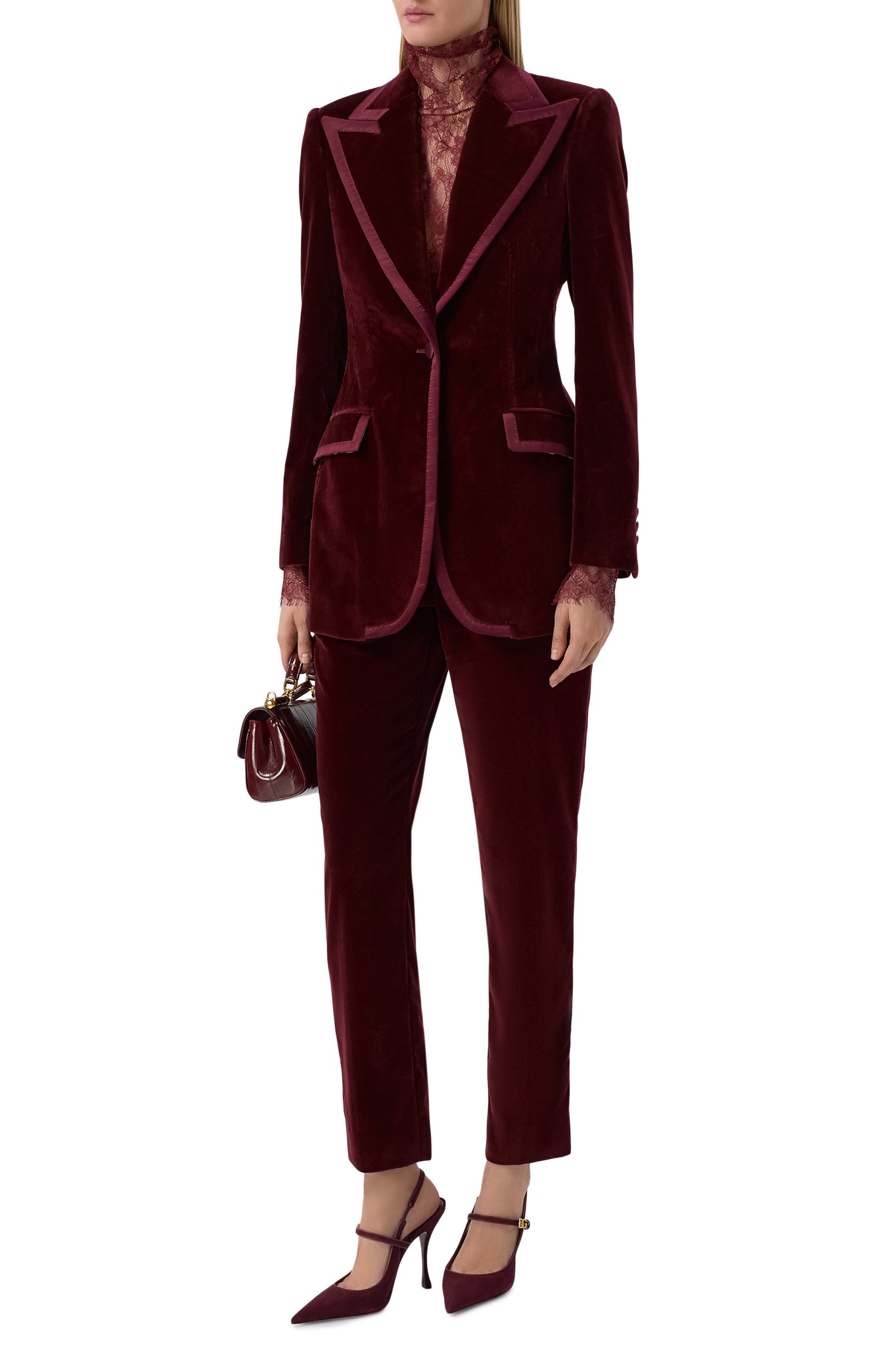 Бархатный жакет DOLCE & GABBANA, арт. F2JATT/FUVG7, фото 2