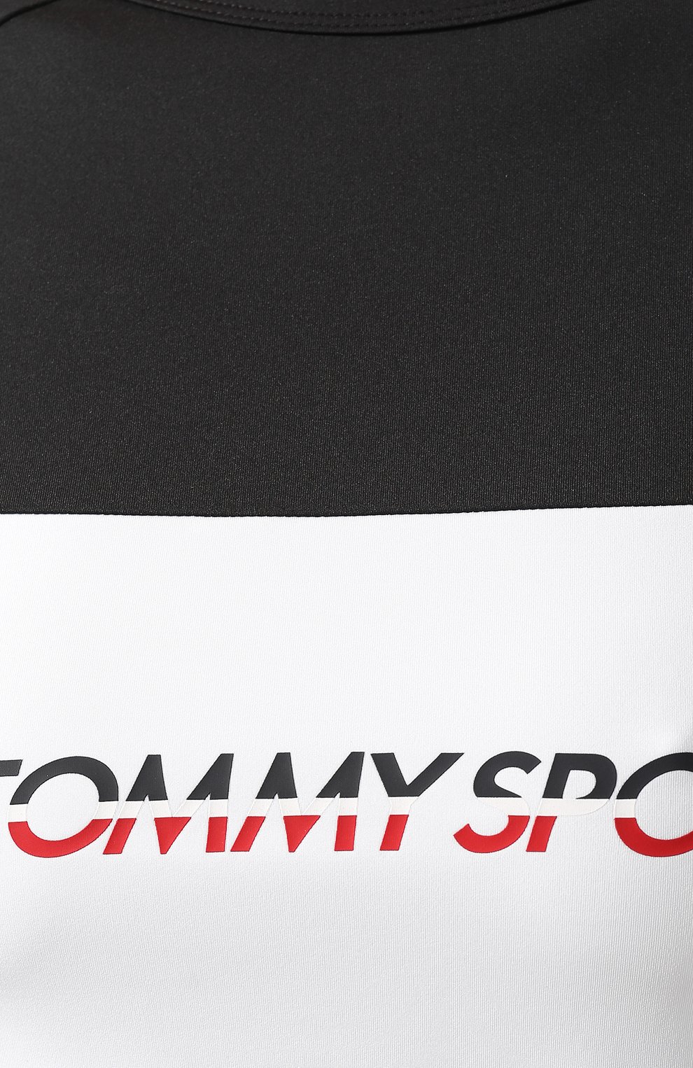 Топ TOMMY SPORT черно-белого цвета по цене 4990 руб., арт. S10S100397, фото 5 Топ TOMMY SPORT, арт. S10S100397, фото 5