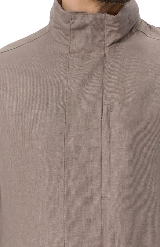 Льняная куртка Corneliani 2525P5-2520152 Бежевый  2525P5-2520152 Фото 5
