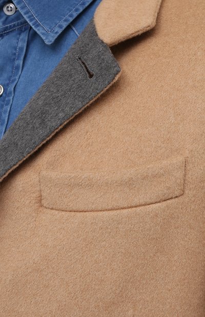 Пальто из шерсти викуньи BRUNELLO CUCINELLI, арт. MP4659923/VVIC, фото 5