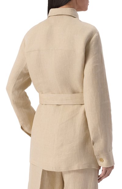 Льняной жакет P.A.R.O.S.H., арт. D430377, фото 4