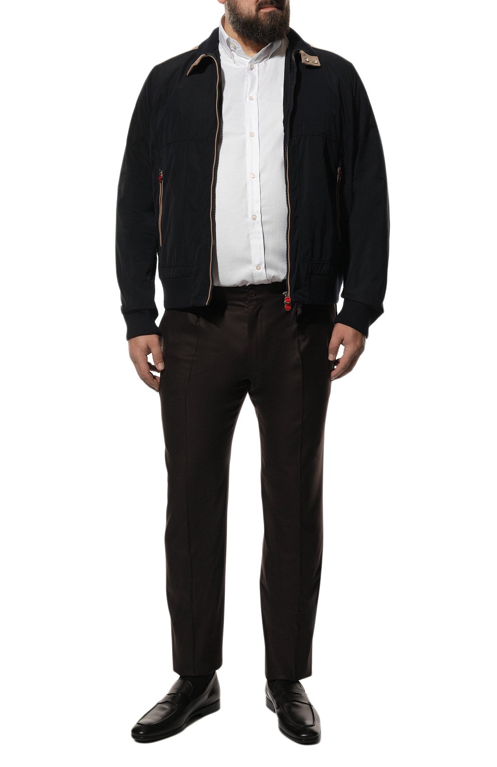 Хлопковая рубашка PAUL&SHARK белого цвета по цене 21500 руб., арт. C0P3000, фото 2 Хлопковая рубашка PAUL&SHARK, арт. C0P3000, фото 2