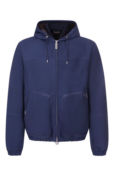 Мужской кожаный бомбер с подкладкой из кролика STEFANO RICCI, арт. M7J5300500/MK0TG