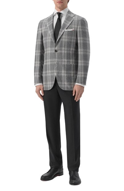 Пиджак из кашемира и хлопка KITON, арт. UG81K0189I, фото 2