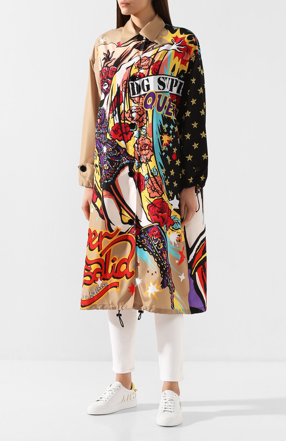 Плащ с принтом DOLCE & GABBANA, арт. F9E75T/G7R0Y, фото 3