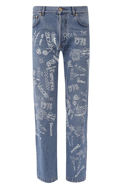Джинсы прямого кроя VERSACE, арт. A81456/A228566, фото 1