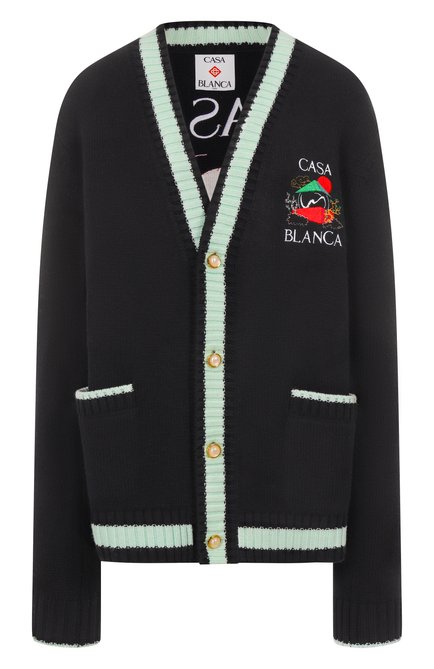 Женский кардиган из шерсти и кашемира CASABLANCA, арт. WPF25-KW-1001-01