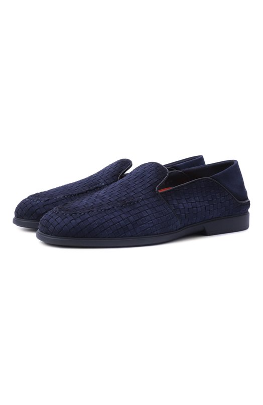 фото Замшевые лоферы malibu santoni