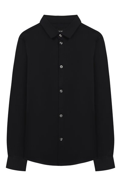 Хлопковая рубашка EMPORIO ARMANI, арт. 3H4CH6/4JFGZ, фото 1
