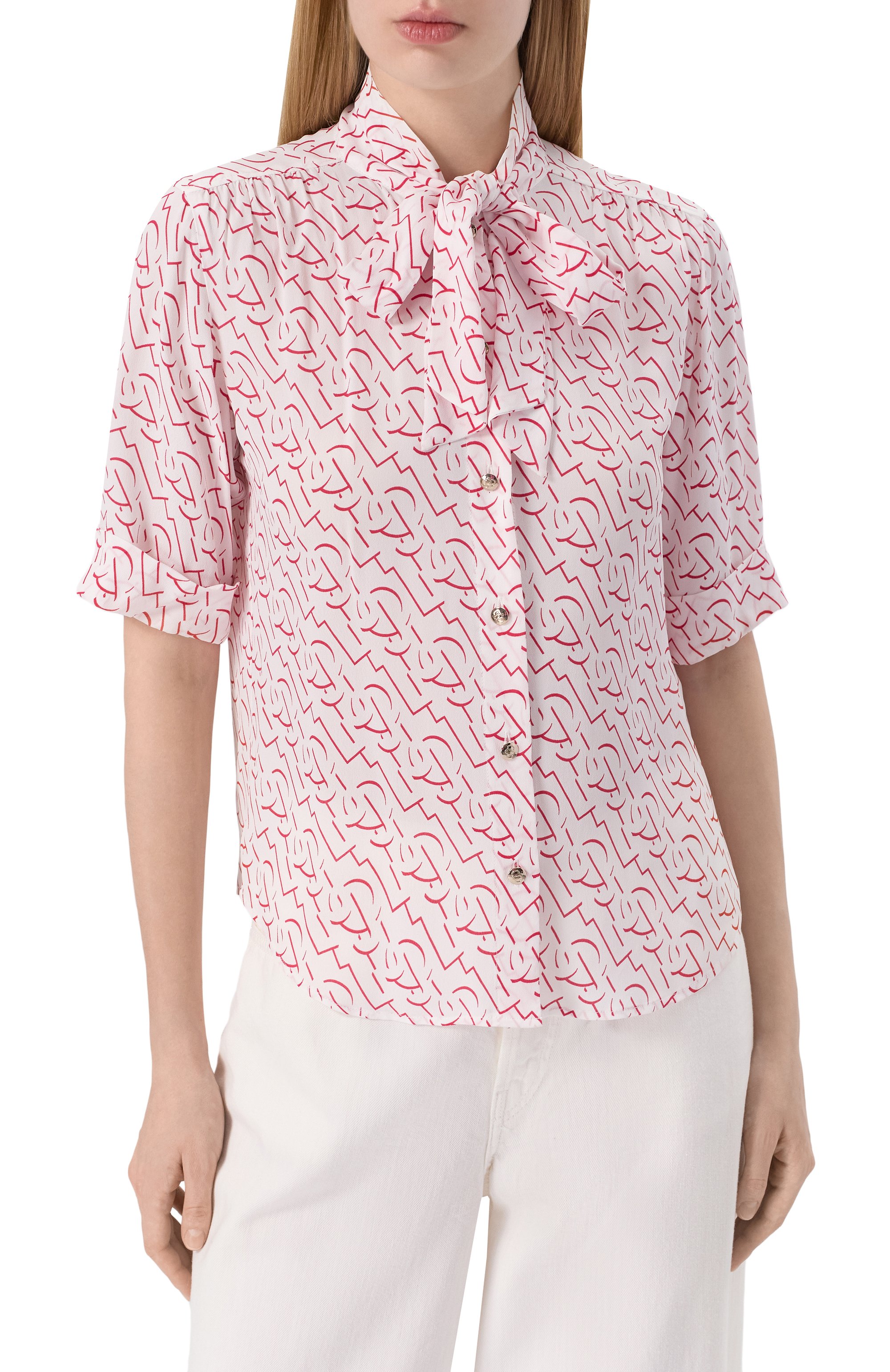 Блузка из вискозы LIU JO, арт. CA5216T5853, фото 3