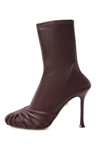 Кожаные ботильоны iman 95 ALEVI MILANO, арт. L26W7010.R.1044301/GLAM NAPPA STRETCH, фото 4