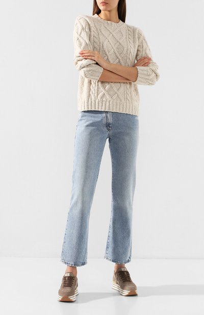 Замшевые кроссовки HOGAN, арт. HXW4830CB80Q25, фото 2