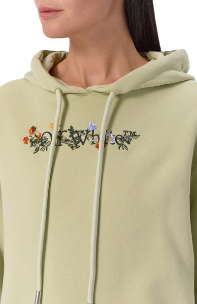 Хлопковое худи OFF-WHITE, арт. 0WBB064F25FLE002, фото 5