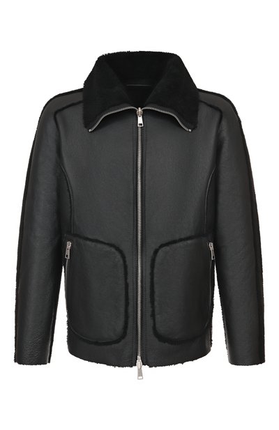 Мужская двусторонняя дубленка из овчины ANDREA YA'AQOV, арт. 25MSHE53B/SHEARLING