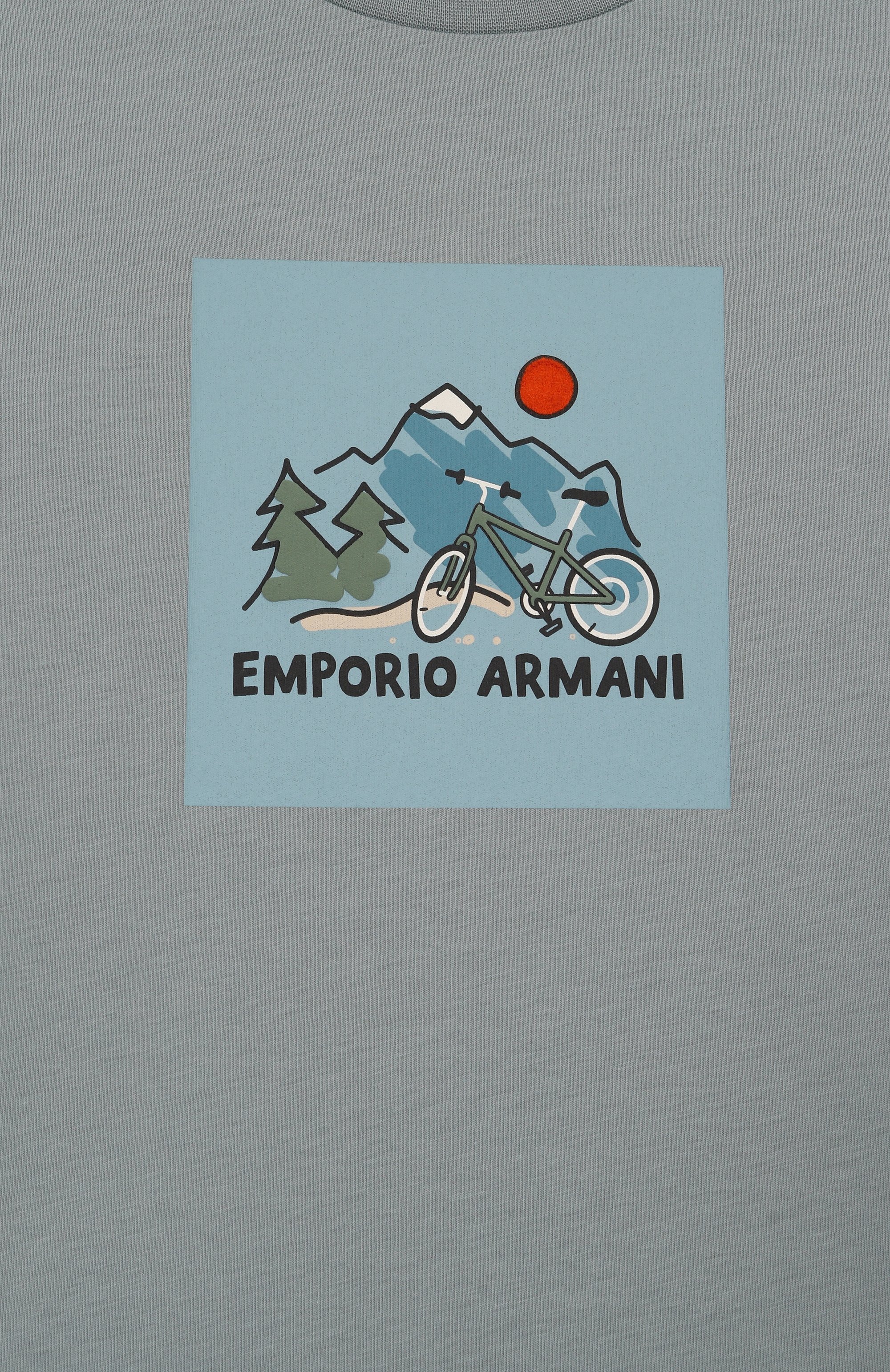 Хлопковый лонгслив EMPORIO ARMANI, арт. EB000728/AF16162, фото 3