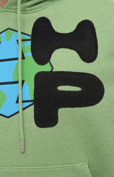 Хлопковое худи HERON PRESTON, арт. HMBB017F21JER0035510, фото 5