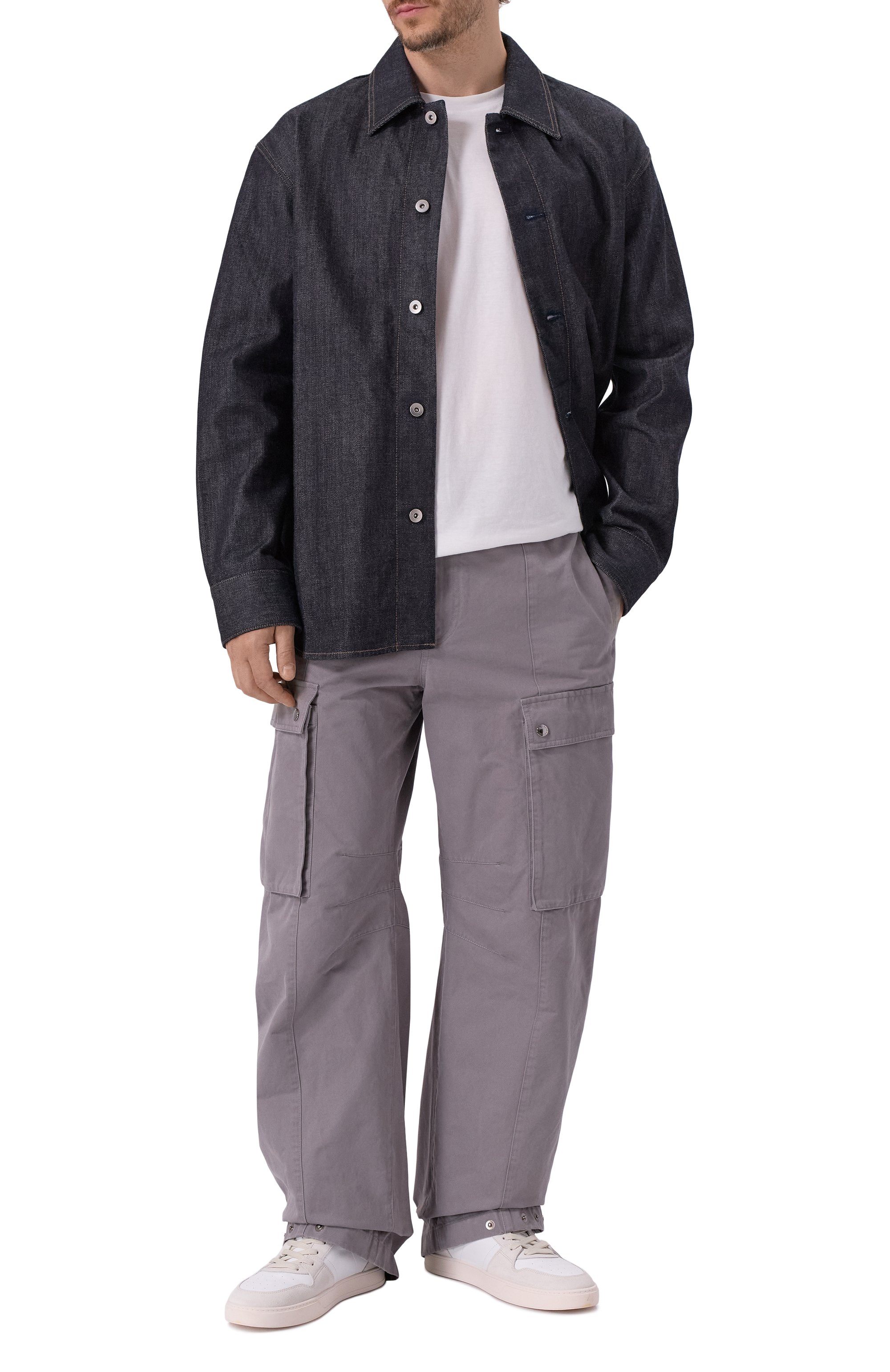 Хлопковые брюки-карго DOLCE & GABBANA, арт. GP13RT/FU6VK, фото 2